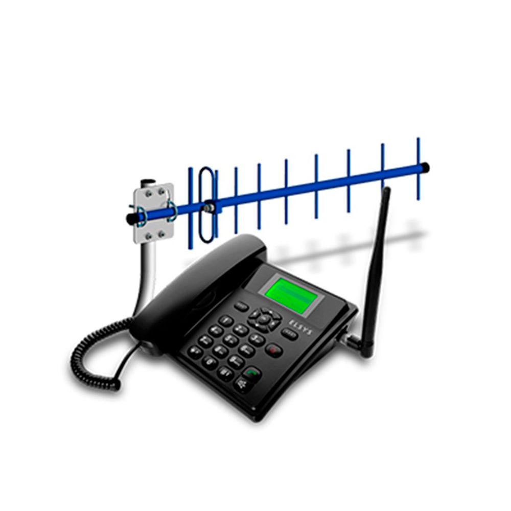 Kit Telefone Rural Com Antena Ext 15dbi Epki11 Loja