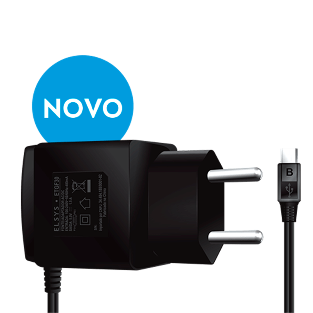 Fonte de Alimentação Conector Micro-USB - Loja Elsys